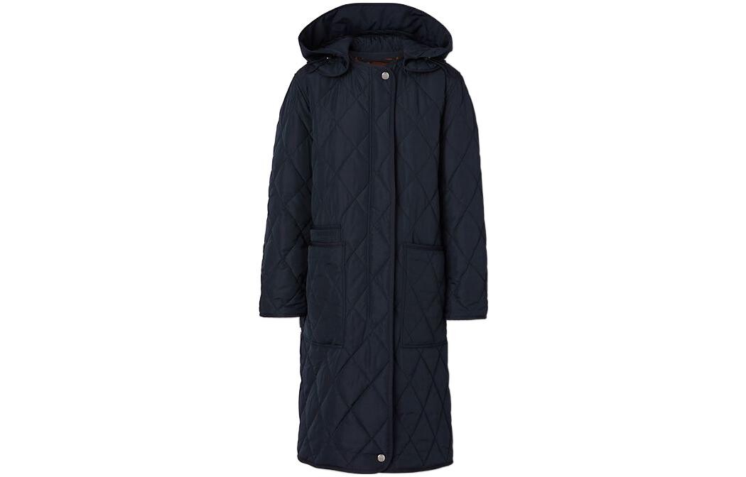 

Пальто женское Burberry, темно-синий