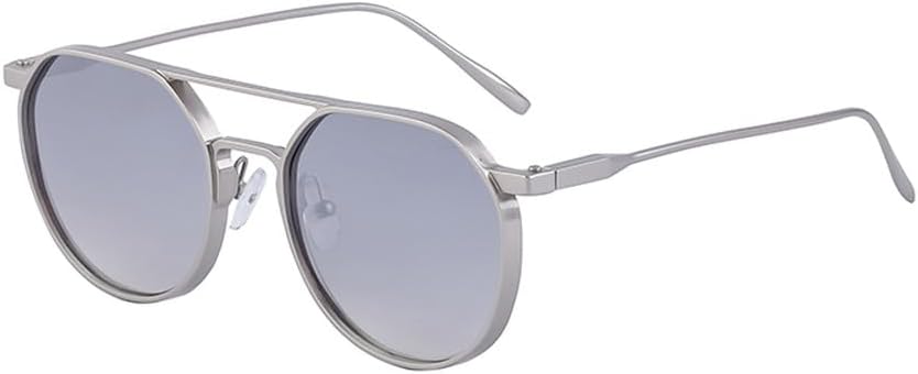 

Винтажные круглые солнцезащитные очки для мужчин в стиле панк, солнцезащитные очки для женщин в стиле ретро стимпанк, очки с защитой от ультрафиолета UV400 WNCKSQ, C4 Silver