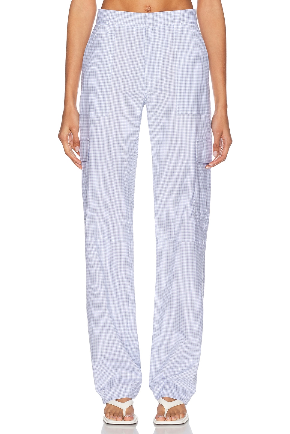 

Грузовые брюки Alfie, Blue Checkered