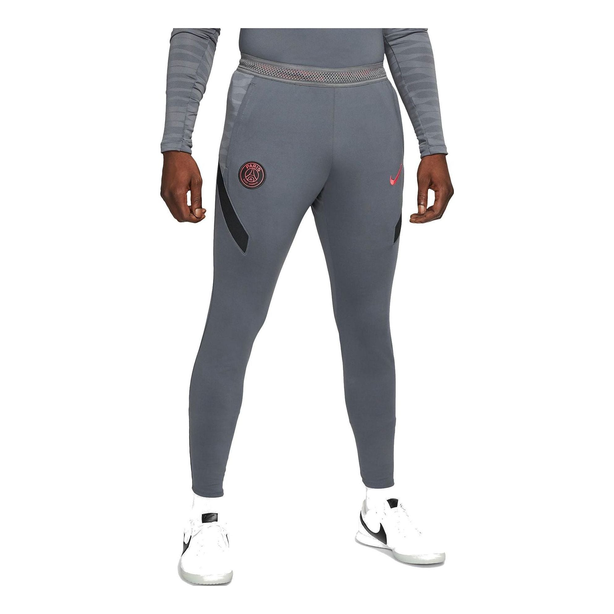 

Спортивные брюки Men's Nike Solid Color Printing Logo Tight Sports Pants/Trousers/Joggers Gray DB6928-025