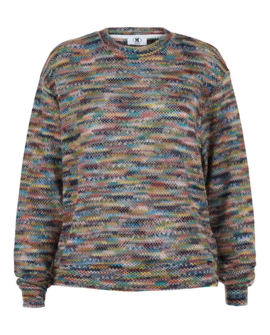 

Пятнистый вязаный свитер M Missoni, мультиколор