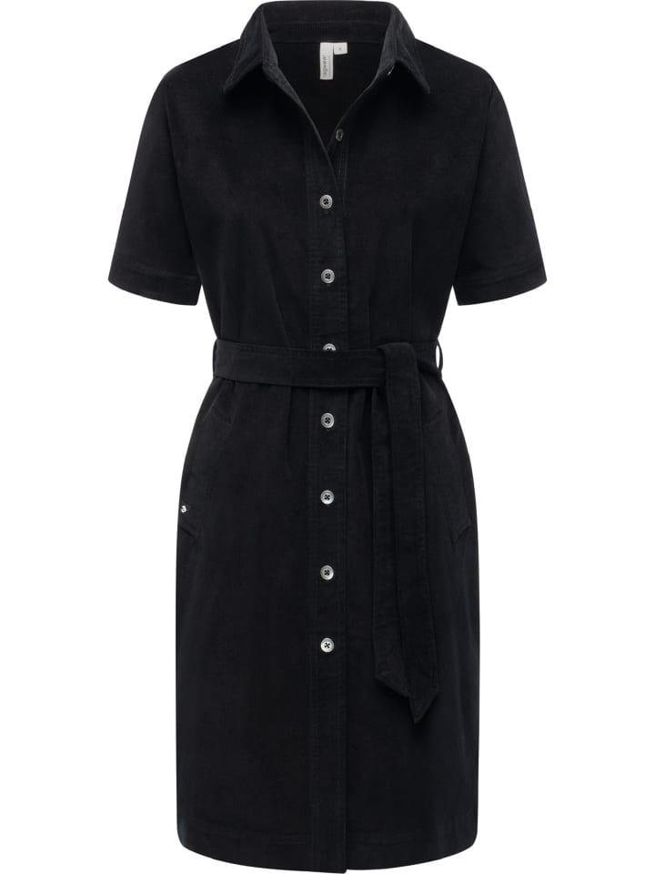 

Ragwear Вельветовое платье Rozyna Cordy YOUMODO черного цвета