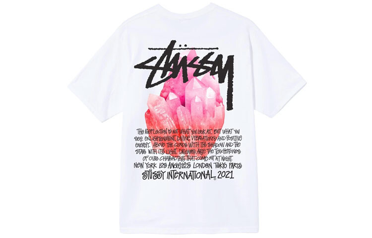 

Футболка унисекс Stussy, цвет Marine