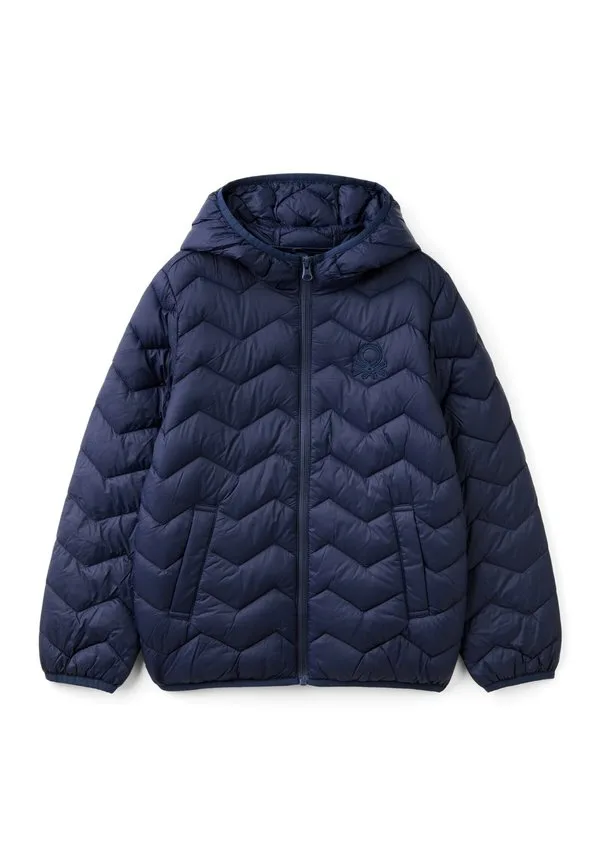 Стеганая зимняя куртка с логотипом United Colors Of Benetton, Blue
