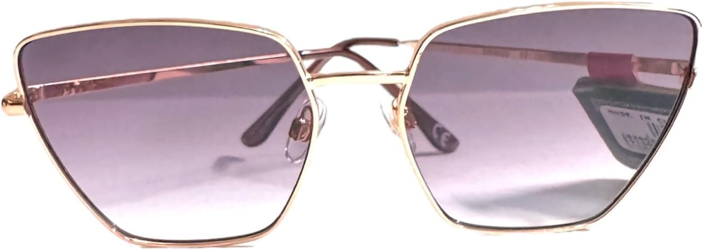 

Дизайнерские квадратные солнцезащитные очки Foster Grant, оправа цвета розового золота, градиентные фиолетовые линзы, металлическая оправа, модный стиль, защита от УФ-излучения #10265203, Gold