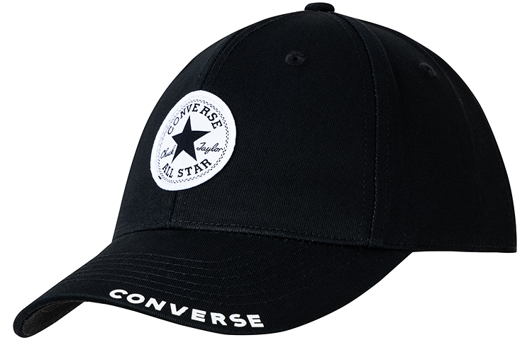 

Converse Хлопковая бейсболка унисекс угольно-черная, Jet Black