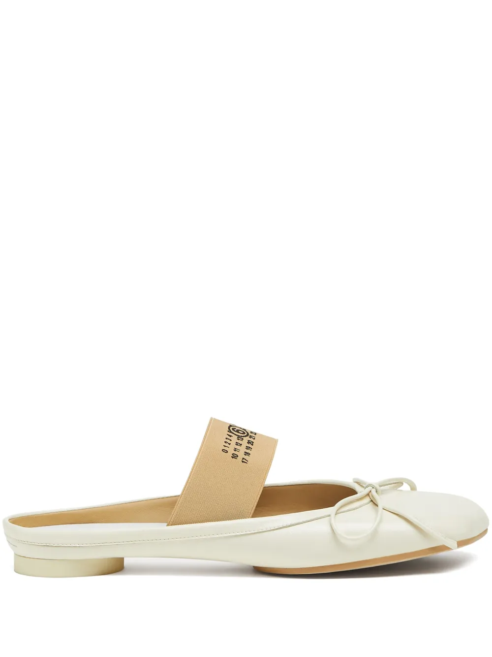 Балетки Anatomic MM6 Maison Margiela, белый