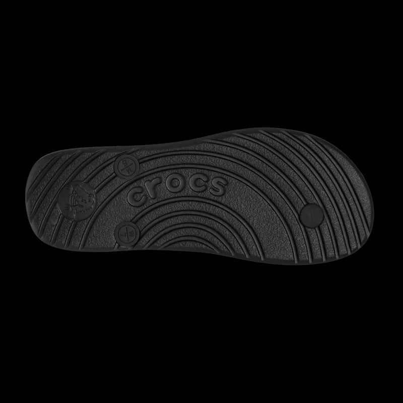 Тапочки Crocs Casual Flip-Flops 'Black' 210089-001, черный — фото 4