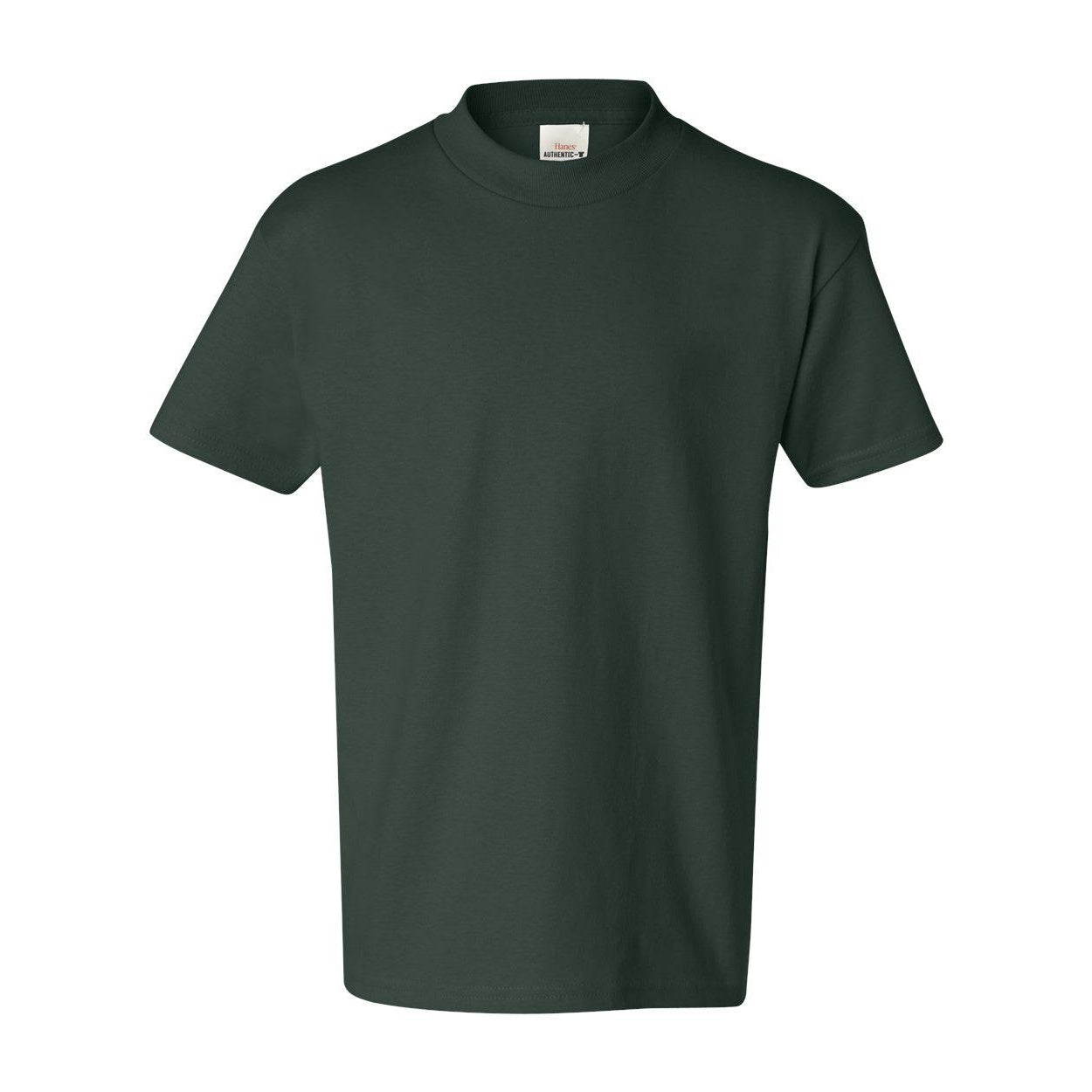 

Хлопковая футболка Hanes Authentic Youth, Deep Forest