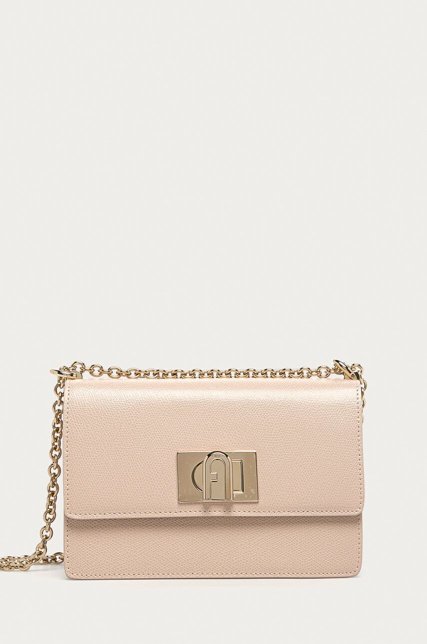 

Кожаная сумочка 1927 года Furla, розовый