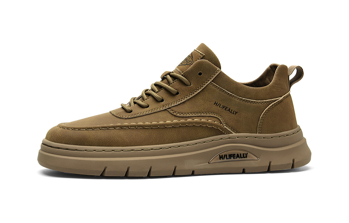 

Кроссовки HLA Skateboarding Shoes Men Low-top, цвет Earth Yellow, Желтый, Кроссовки HLA Skateboarding Shoes Men Low-top, цвет Earth Yellow