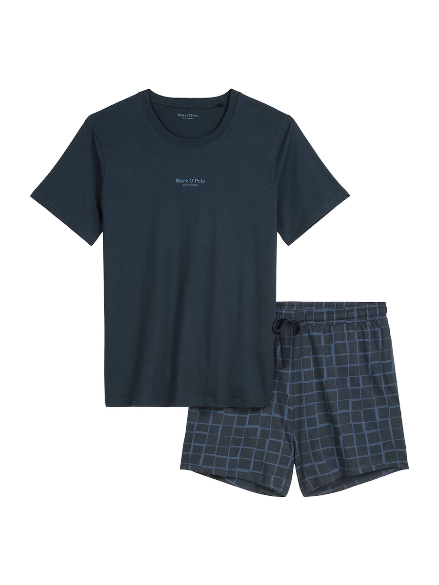 

Короткая пижама Marc O'Polo Mix N Match Cotton, темно-синий