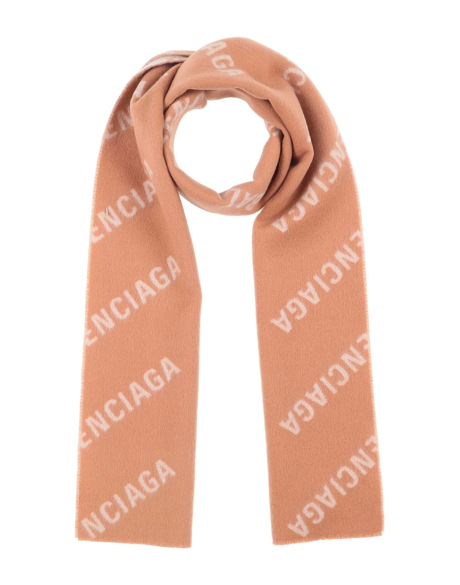 

Шарф Balenciaga, коричневый
