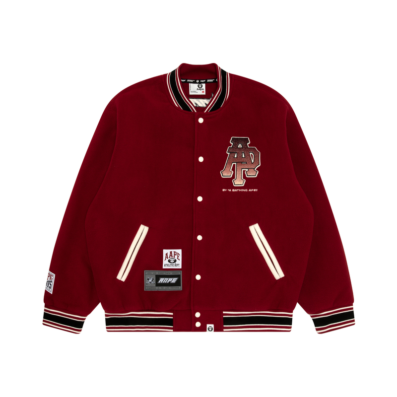 

Aape Куртка-варенка с логотипом A Bathing APE, Red BDX