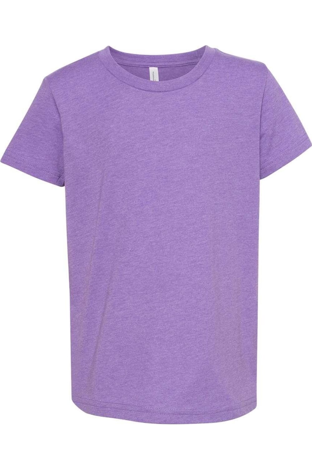 

Футболка молодежная BELLA + CANVAS CVC Jersey, цвет heather team purple
