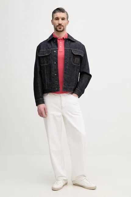 Поло хлопковое Tommy Hilfiger, розовый — фото 2