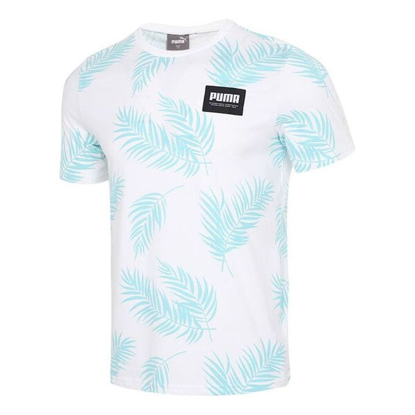 

Футболка summer court all over print short sleeve t-shirt 'blue' Puma, синий