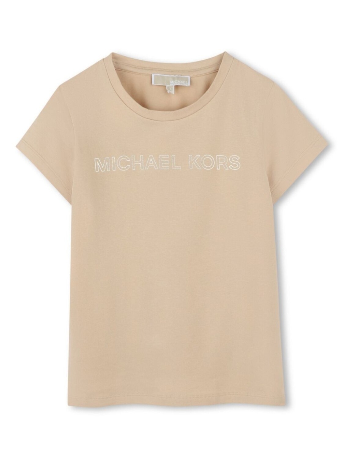 

Футболка с логотипом Michael Kors Kids, нейтральный цвет