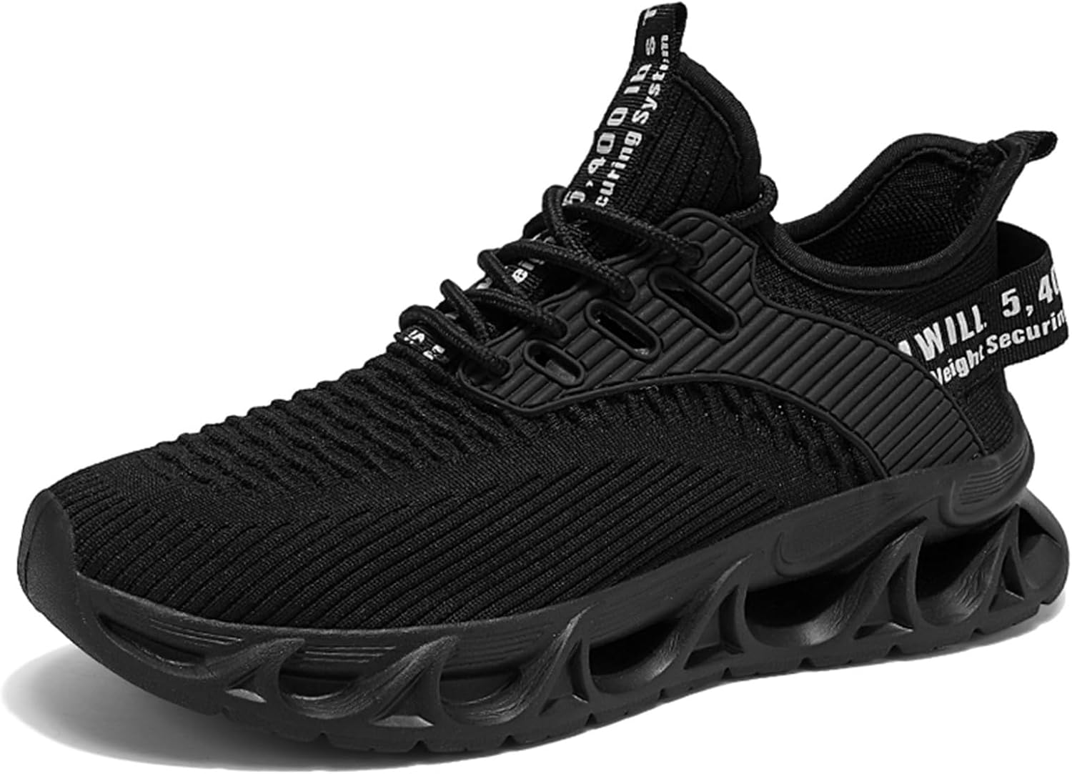 

Мужские кроссовки для бега и ходьбы, повседневная спортивная обувь, легкие тренеры, модные кроссовки Spwagym, черный