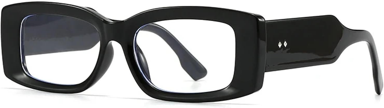 

Модные прямоугольные женские солнцезащитные очки класса люкс в стиле ретро, ​​конфетные цвета, прозрачный градиент, мужские очки с широкими дужками HHZZYVY, Black Clear