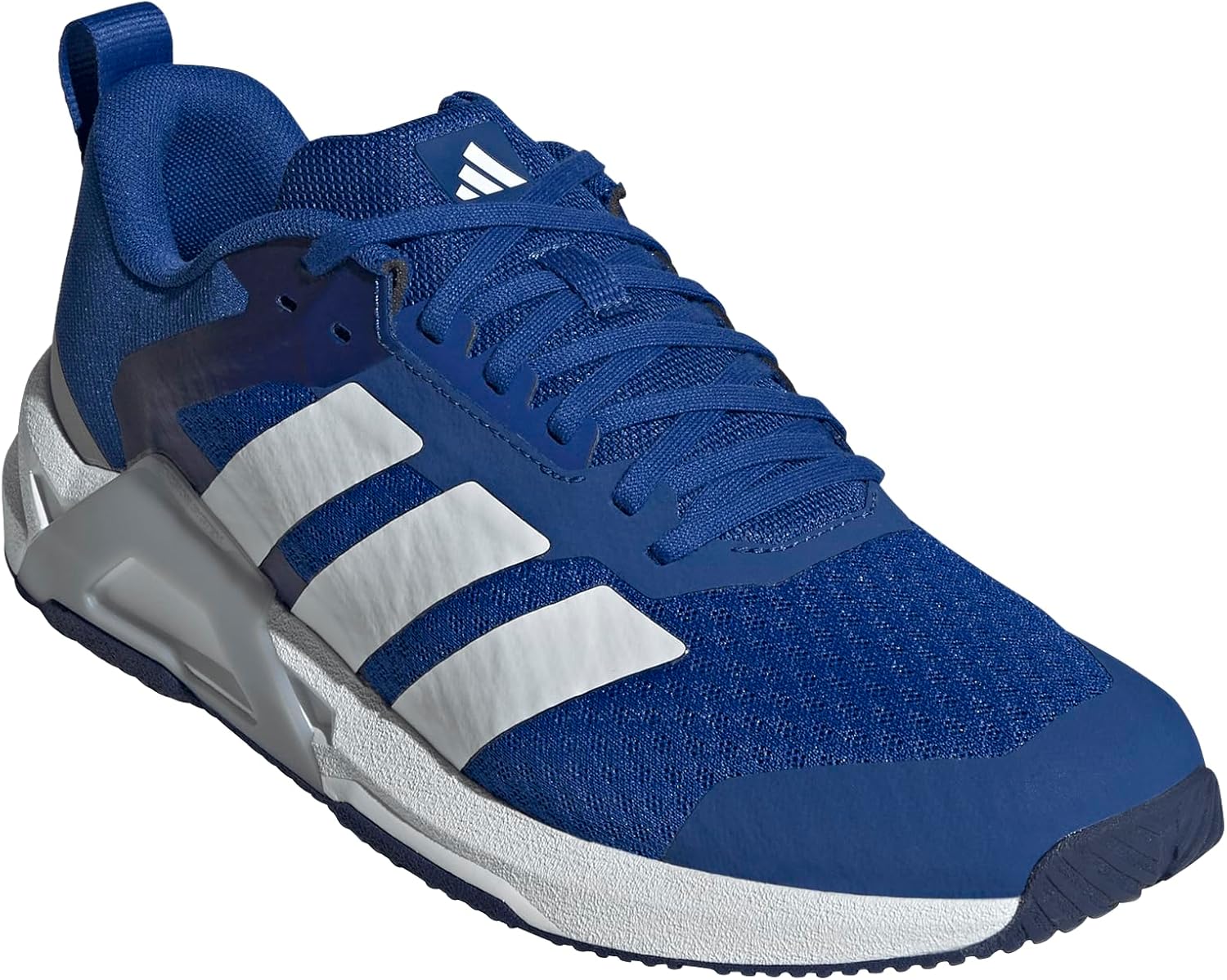 Мужские кроссовки Adidas Dropset Vario Training, белый/синий — фото 2