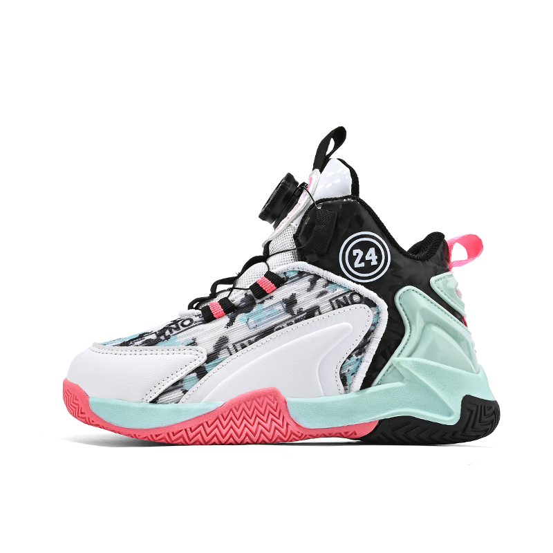 

Баскетбольные кроссовки средней высоты Peter pan, белый/черный