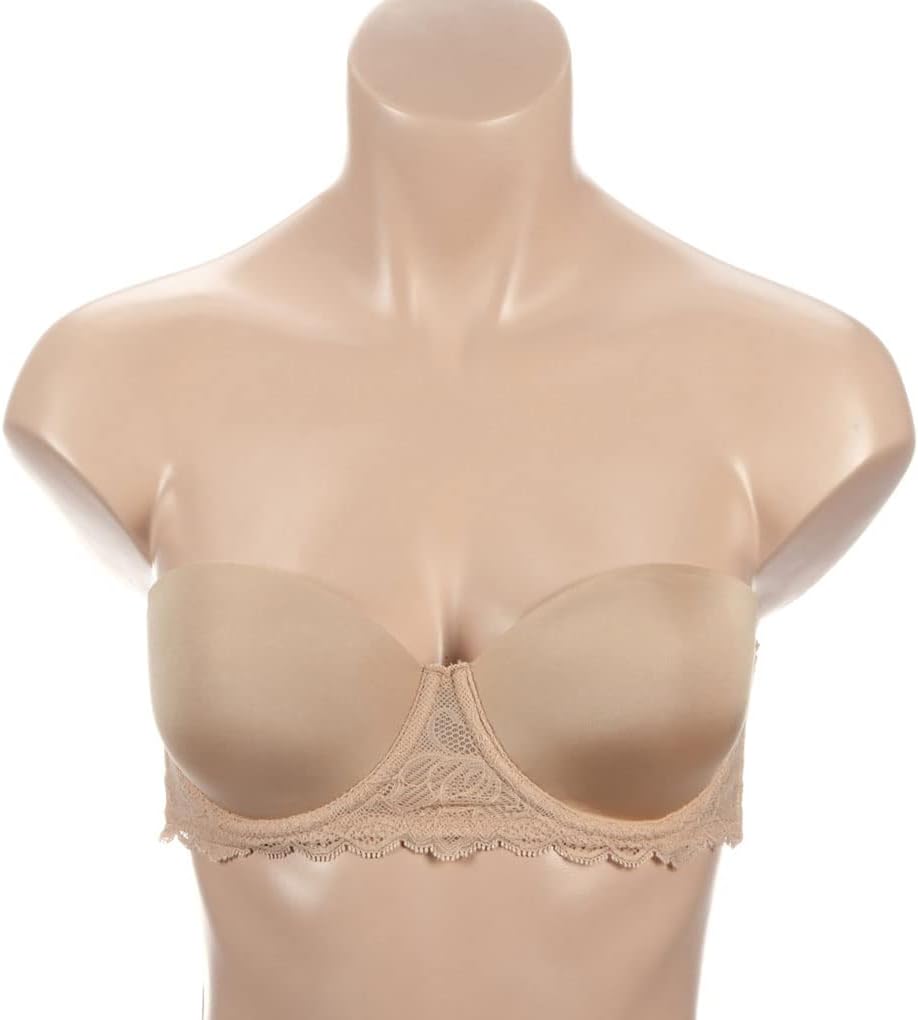 Женский бюстгальтер без бретелек с эффектом комфорта Calvin Klein Seductive Comfort Lift Multiway, Black — фото 3
