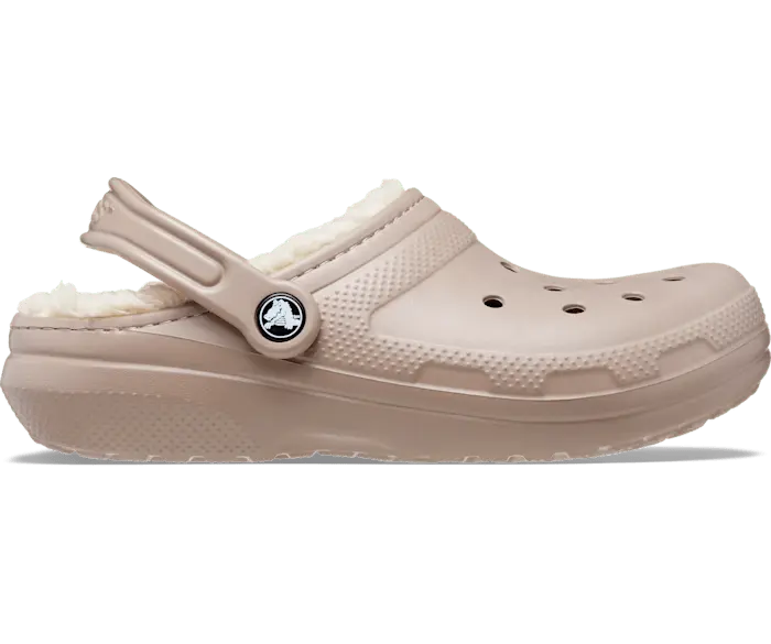 

Классические сабо на подкладке Crocs женские, цвет Mushroom / Bone