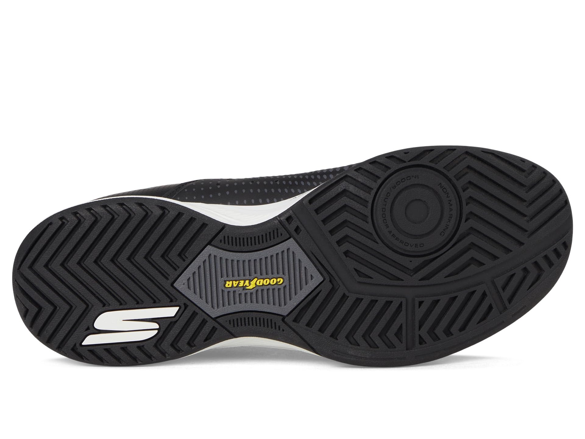 Кроссовки SKECHERS Skechers Pickleball Slip-Ins Relaxed Fit: Viper Court Reload, черный/белый — фото 3