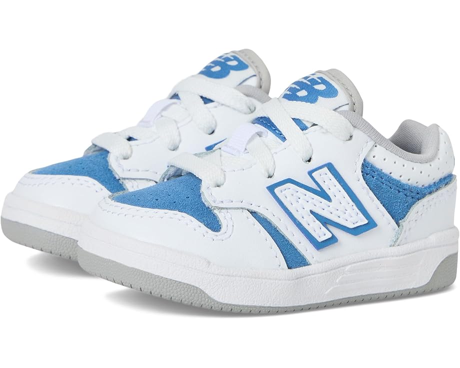 

Кроссовки New Balance Kids 480, цвет White/Sea Stone