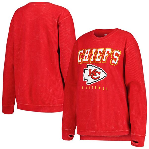 

Женский красный свитшот kansas city chiefs comfy cord G-Iii 4Her By Carl Banks