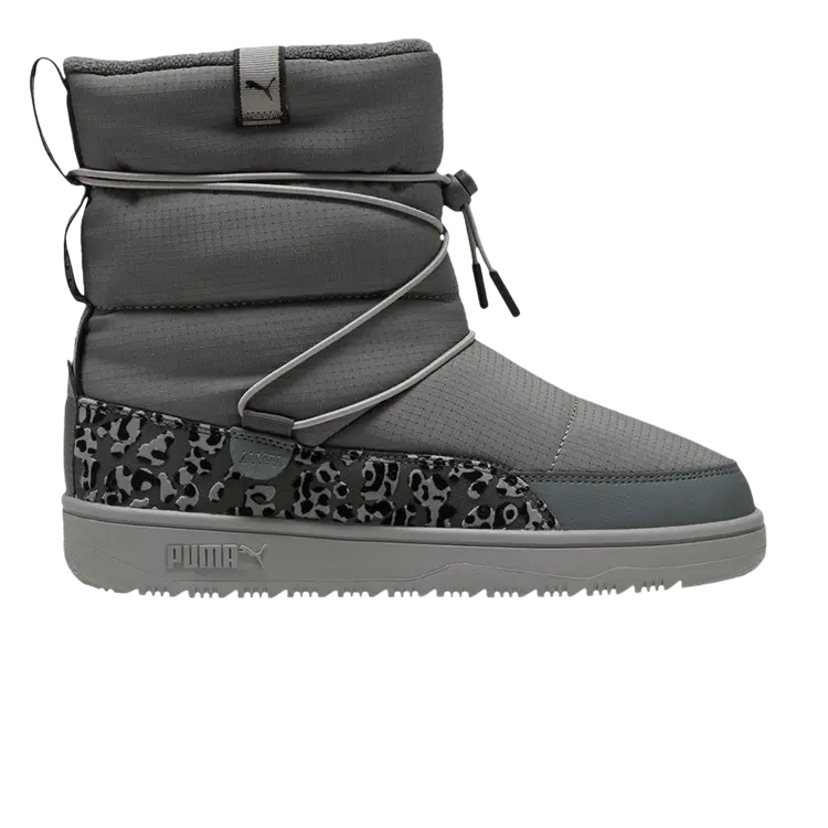 Ботинки Puma Wmns Snowbae Boot Animal Print - Mineral Grey, серый