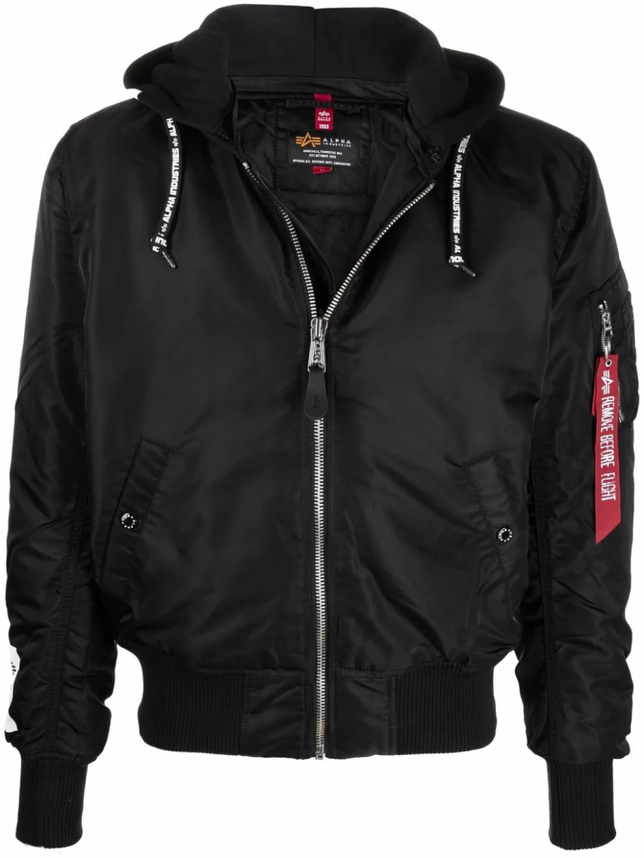 

Alpha Industries бомбер MA-1 ZHP, черный