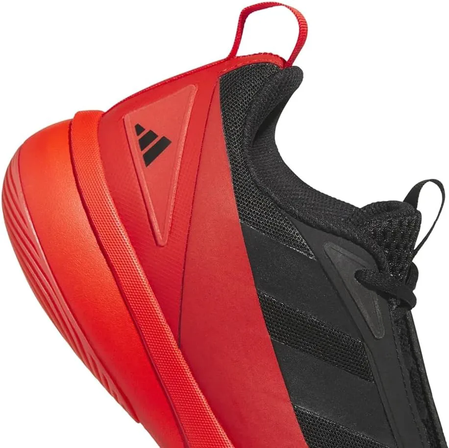 Мужские баскетбольные кроссовки Adidas Subzone, черный/красный — фото 4
