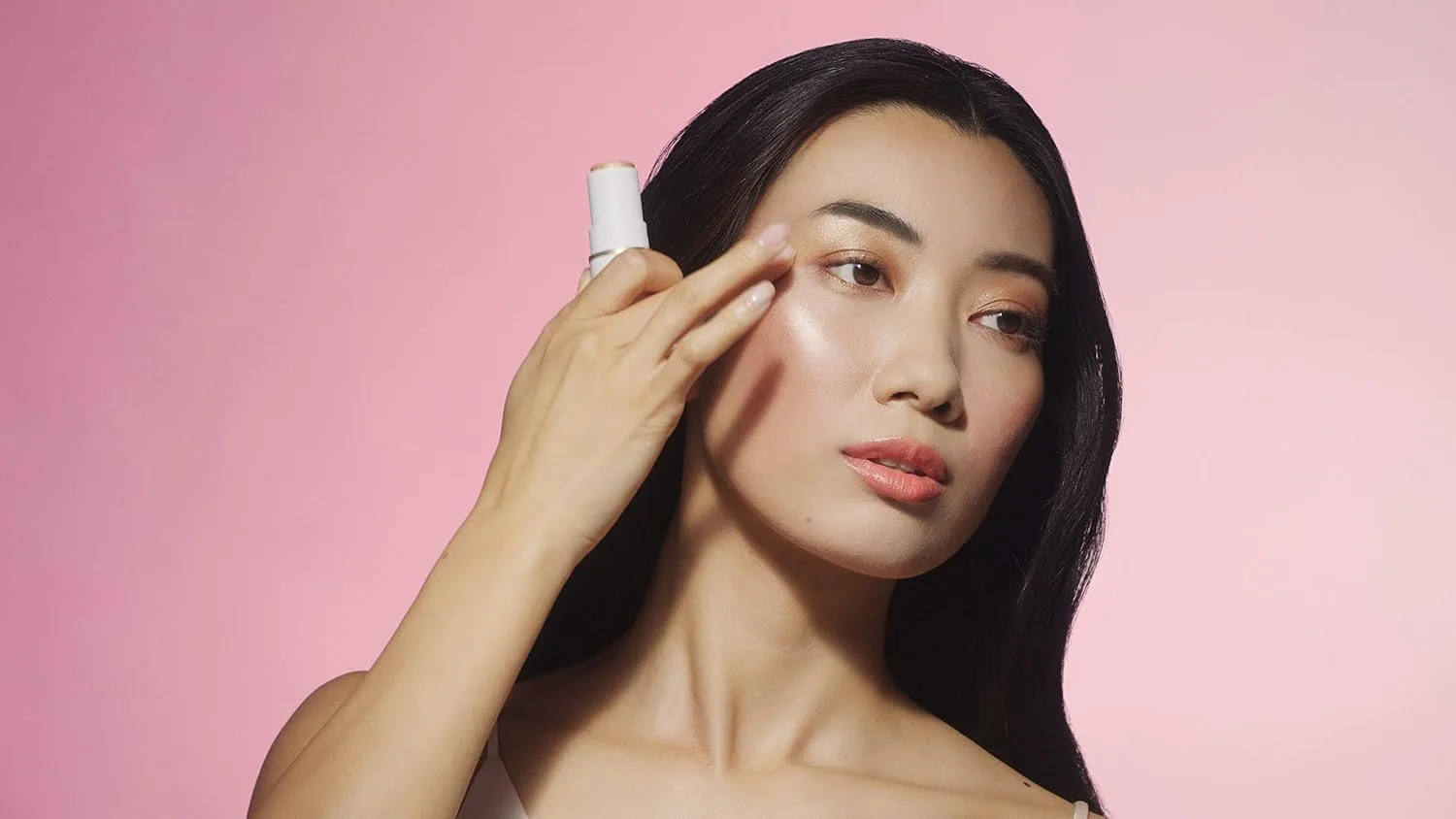 Хайлайтер-стик Jane Iredale Glow Time | Сияющий макияж с питательными для кожи ингредиентами | Некомедогенный, веганский и не тестируется на животных | 3 оттенка, Cosmos — фото 4