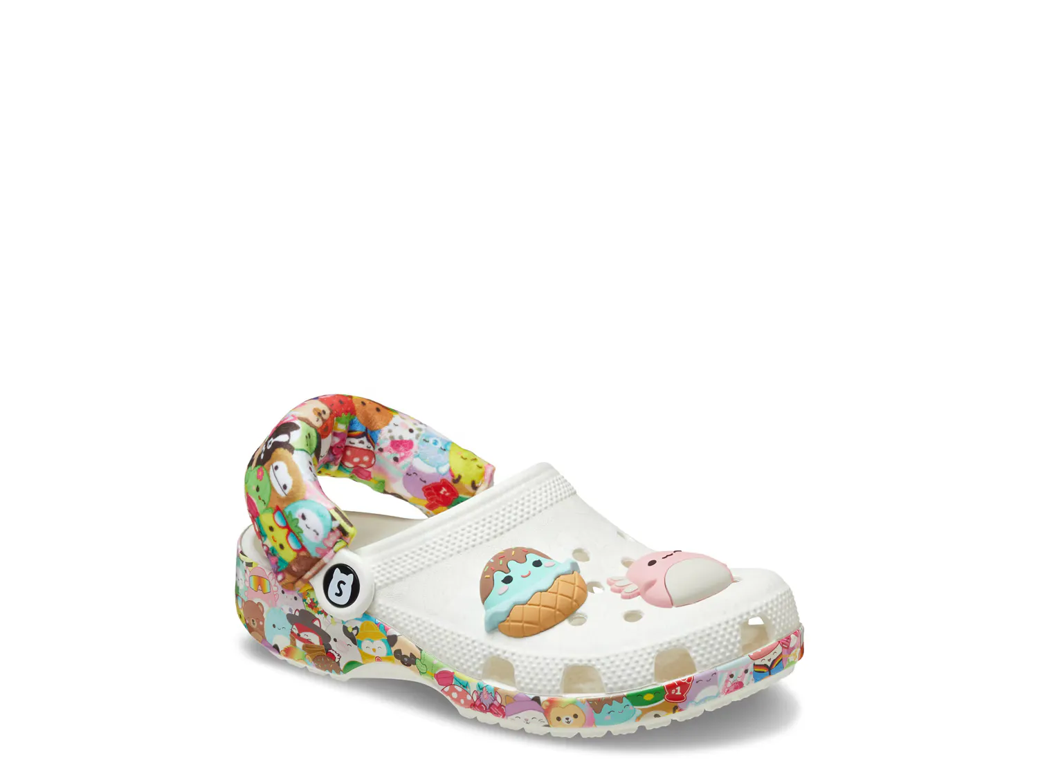 

Сандалии Squishmallow Classic Clog Crocs, белый