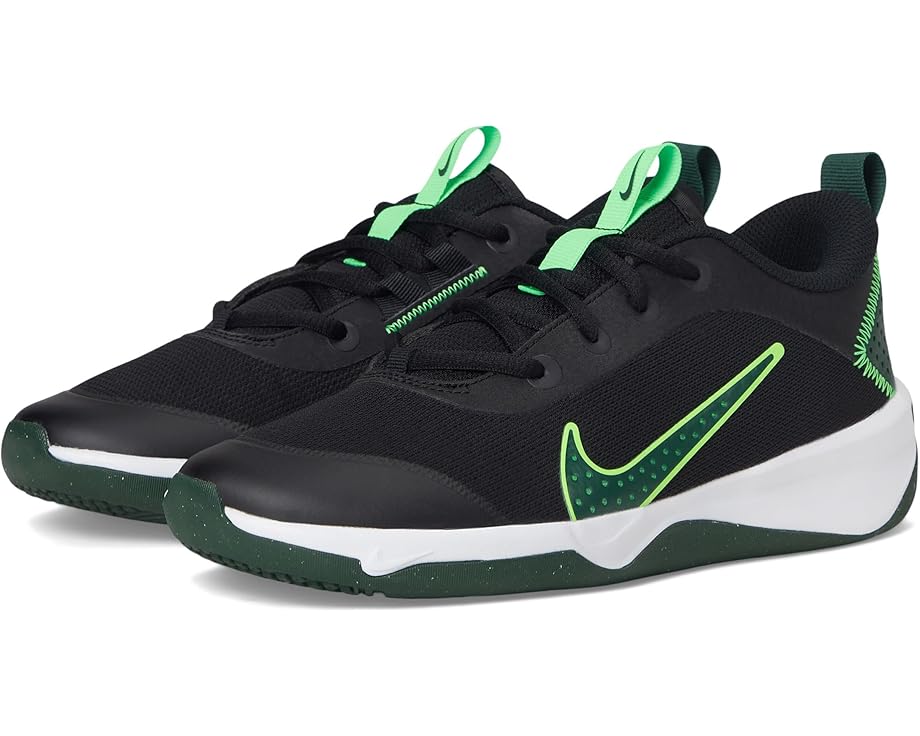 

Детские кроссовки Nike Omni Multi-Court (большие размеры) Nike Kids, Black/Fir/Green Strike