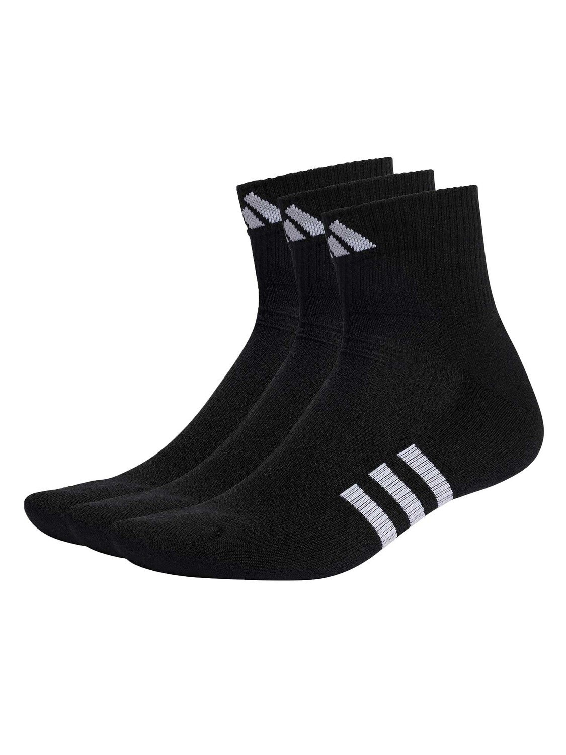 

Носки Adidas Performance Performance Cushioned Mid-Cut Socks 3 Pairs, черный