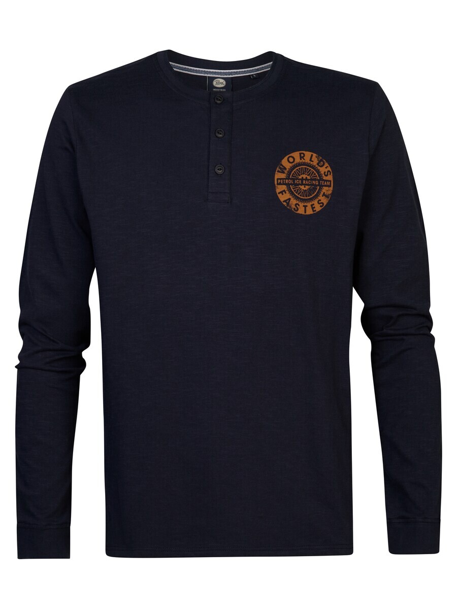 

Лонгслив Petrol Industries Shirt, ночной синий