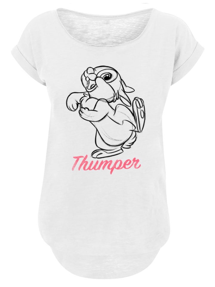 

Футболка Disney Bambi Thumper Line Drawing в белом цвете F4NT4STIC