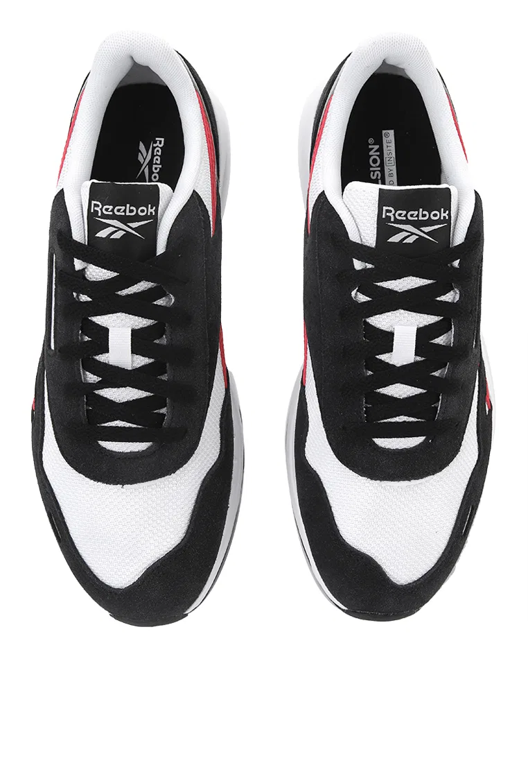Кроссовки мужские спортивные, модель Gl8900 Reebok, черный/белый — фото 4