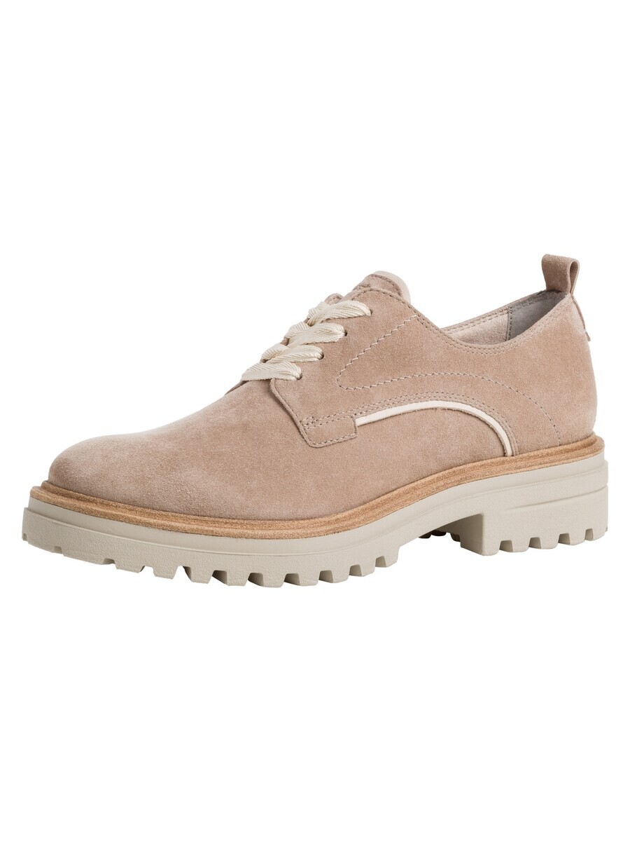 

Туфли на шнуровке Tamaris Lace-Up, бежевый