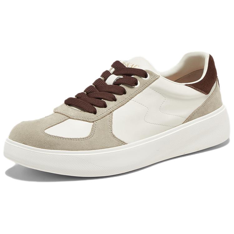

Легкие низкие мужские кроссовки для скейтбординга SKAP, Ecru/Gray Brown