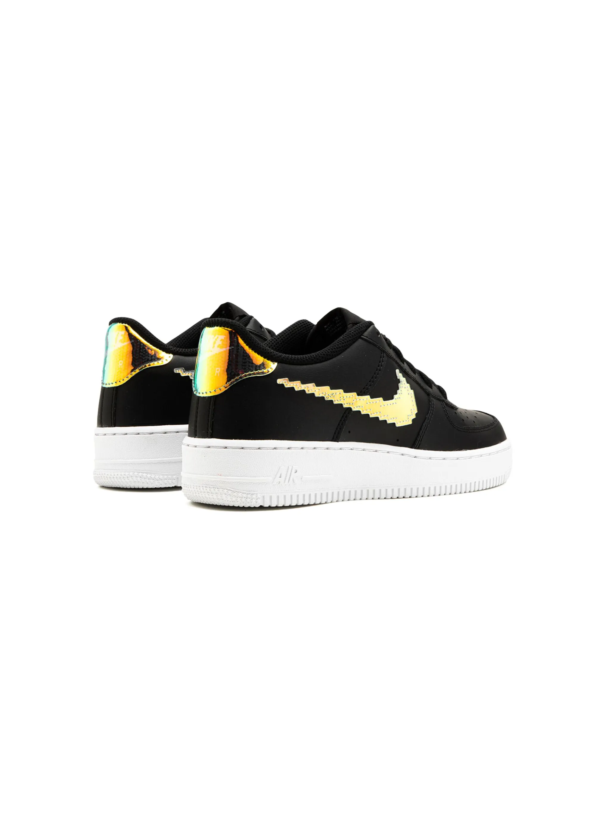 Кроссовки Air Force 1 Low LV8 Nike Kids, черный — фото 3