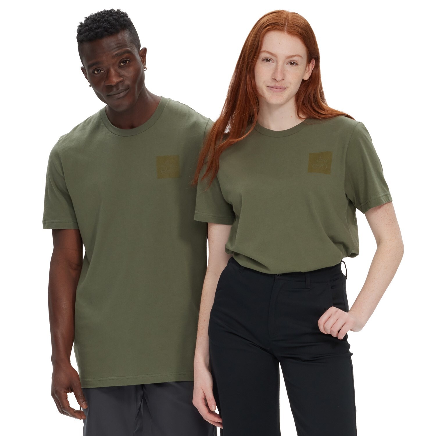 

Футболка evo Basic Unisex, цвет Moss