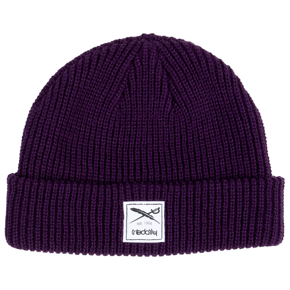 

Шапка Iriedaily Kreuzkoelln Beanie, цвет Deep Purple