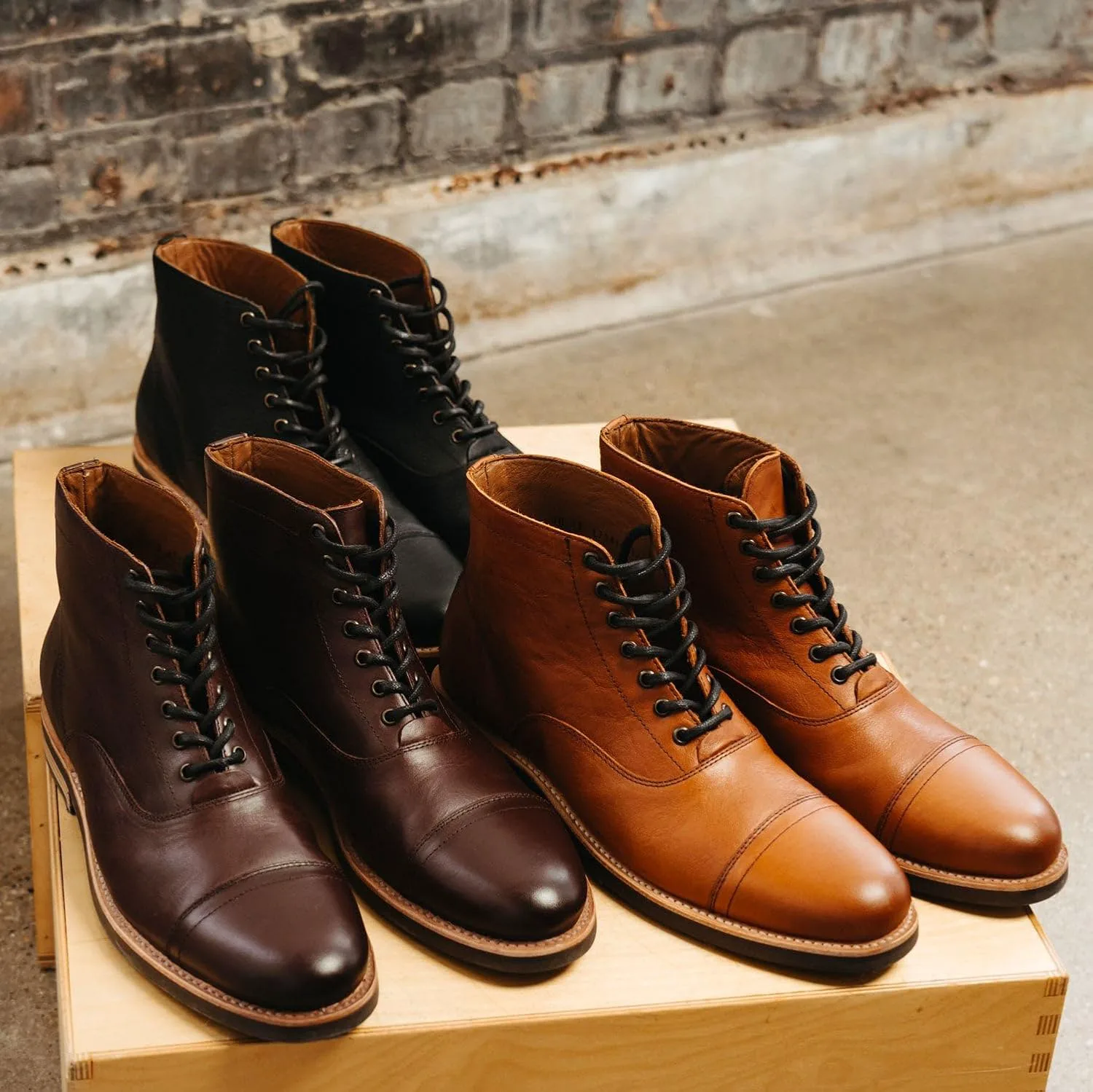 Ботинки Andres Handcrafted The Commander с закрытым носком и шнуровкой A1002 Andres Handcrafted Boots — фото 4
