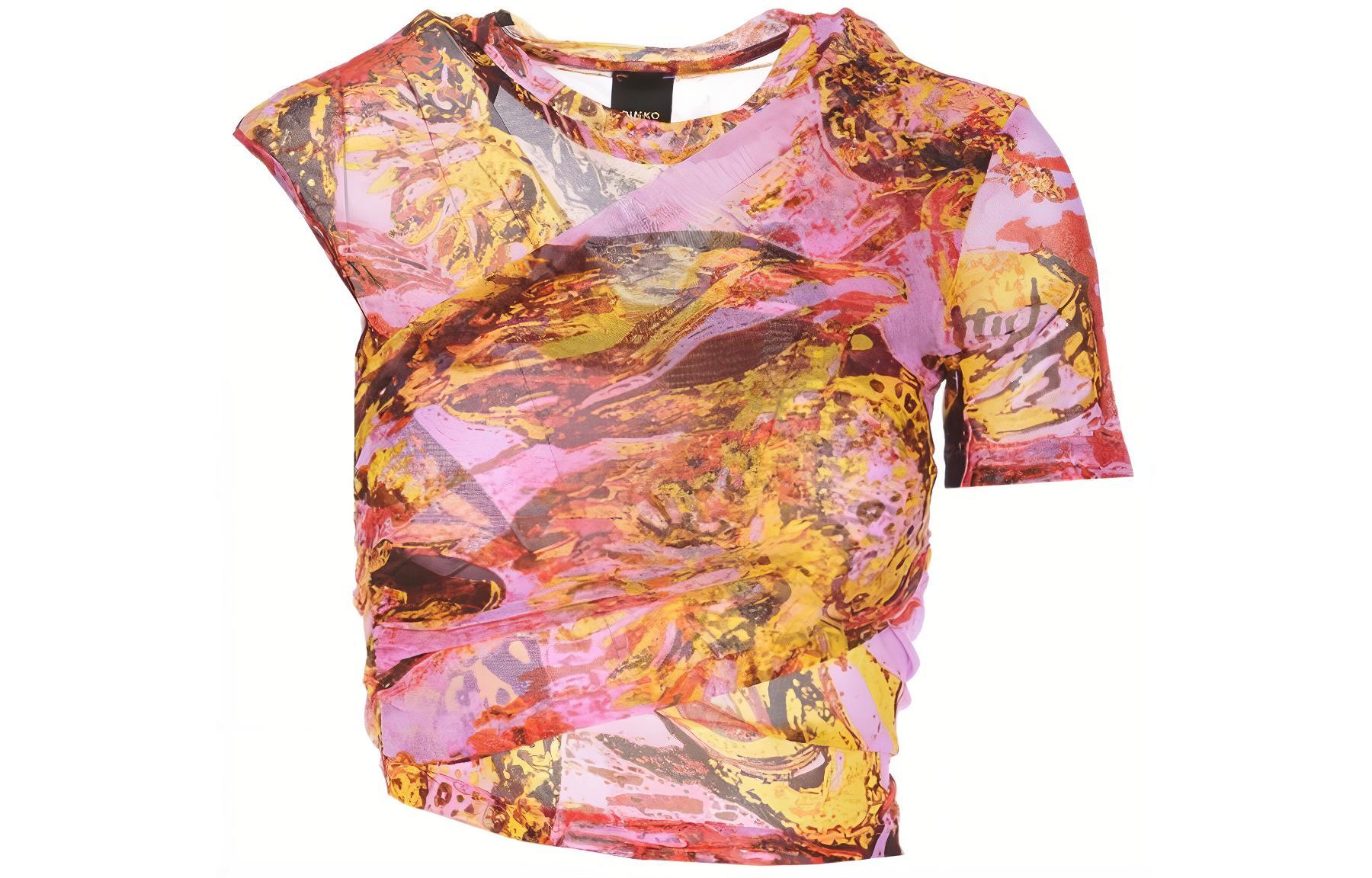 

Асимметричный свитшот PINKO, Мультиколор