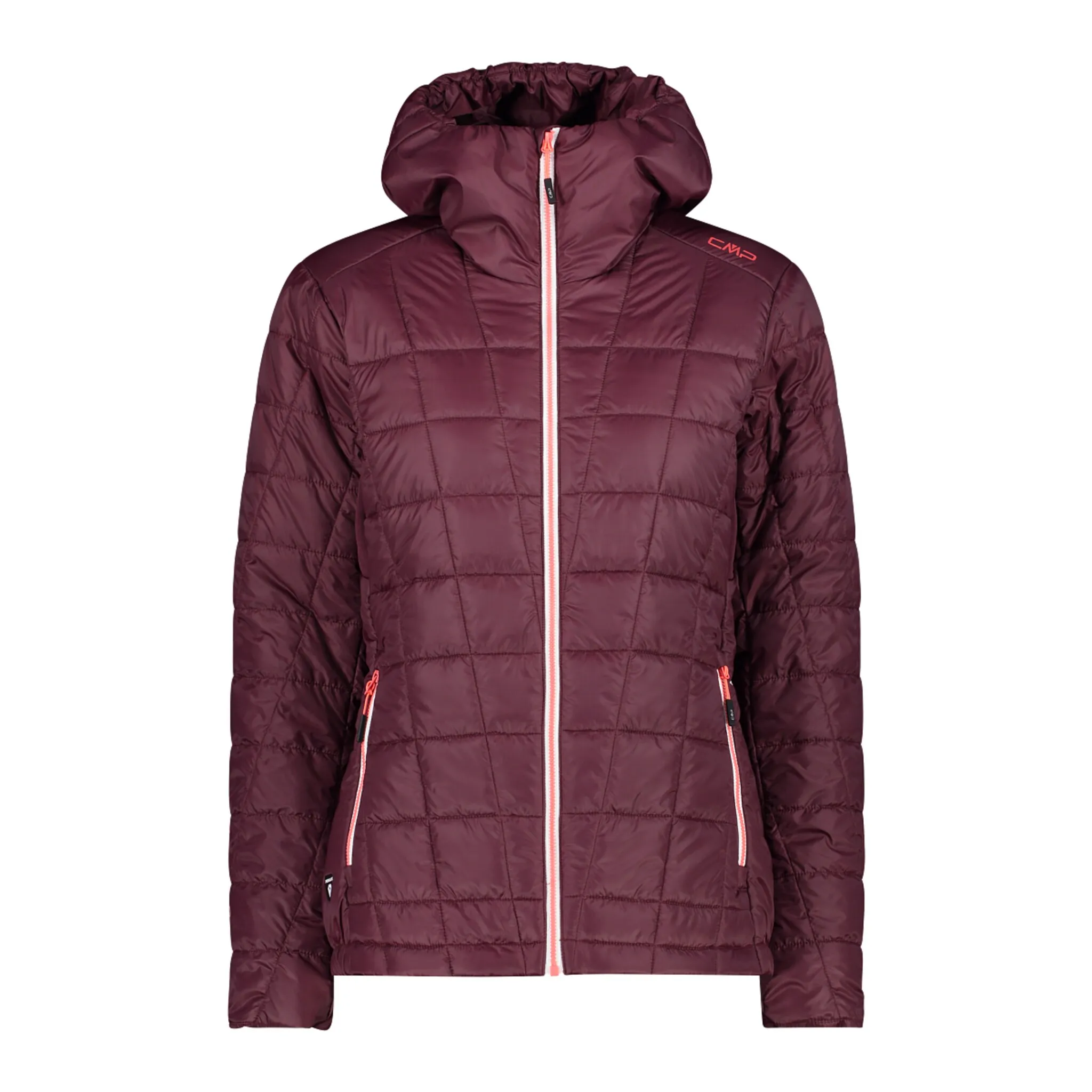 

CMP стеганая куртка "WOMAN JACKET FIX HOOD", с капюшоном, цвет Burgundy