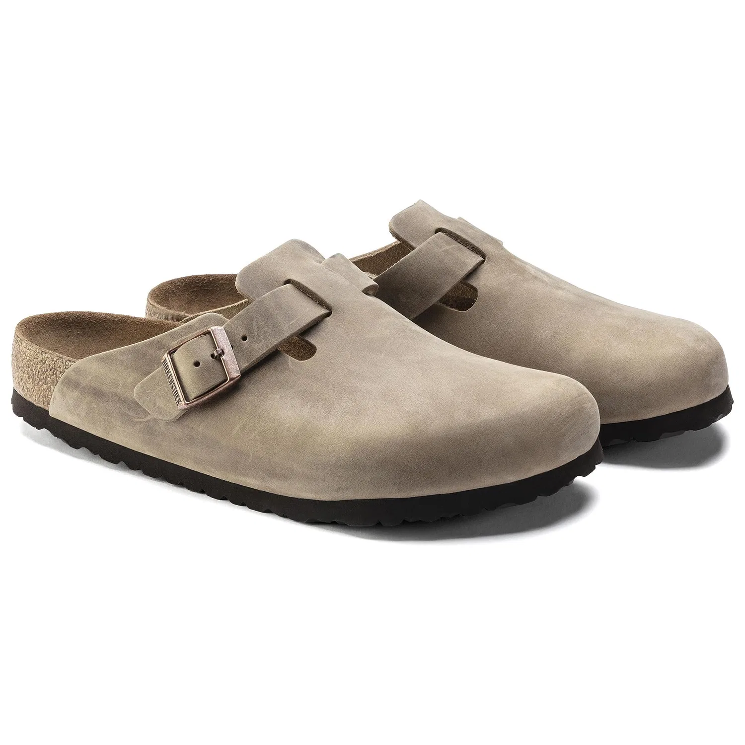 Сандалии Birkenstock Boston Soft Footbed, цвет tan — фото 4